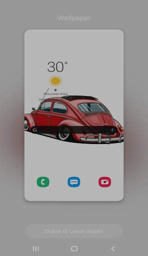 Wallpaper Mobil kodok screenshot 8