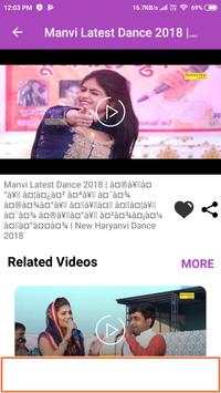 Manvi Haryanvi Dance Videos 2019 screenshot 1