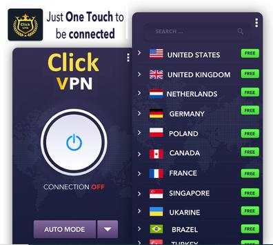 Click VPN screenshot 2