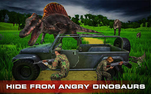 Wild Dinosaur Shooting Escape screenshot 10