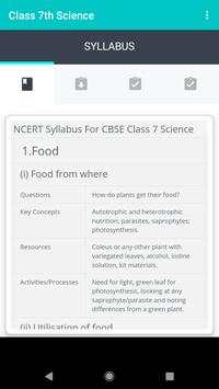 Class 7th Science Notes скриншот 1