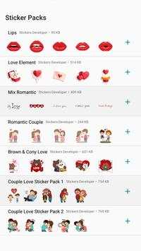 Love Sticker For WhatsApp screenshot 1