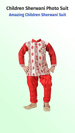 Children Shervani Photo Suit screenshot 1