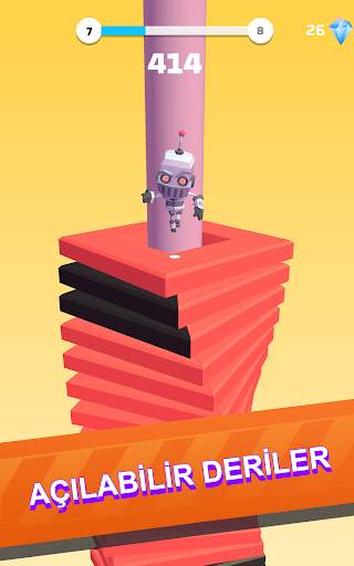 Helix Stack Jump: şut topu screenshot 6