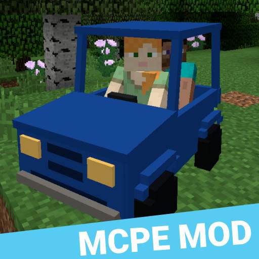 Car mod for Minecraft mcpe 1.3.2-cars
