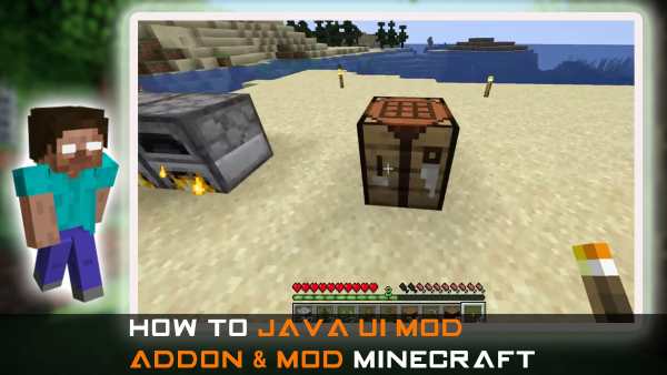 Java Edition UI Mod Addon screenshot 1