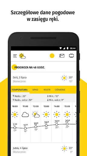 Pogoda Onet скриншот 4