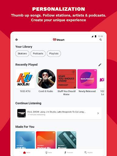 iHeart: Music, Radio, Podcasts screenshot 11