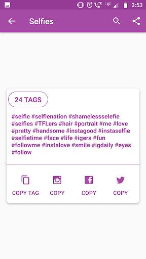 HashTags for Instagram screenshot 8