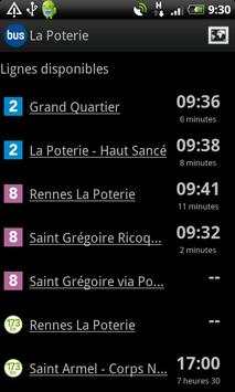 Go2 Rennes (bus, vélo, métro) screenshot 5