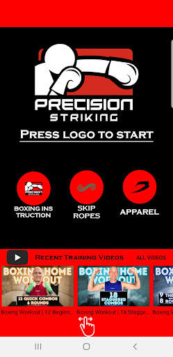 Precision Boxing Coach Lite screenshot 1