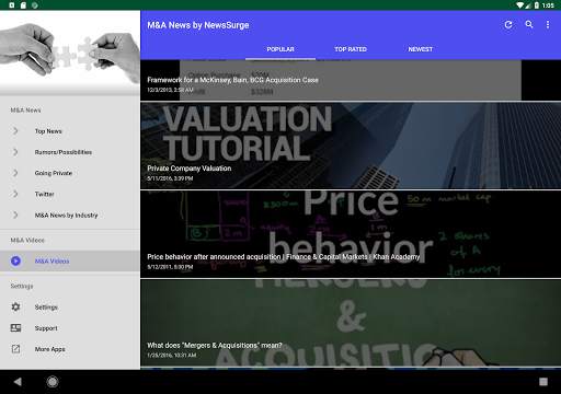Mergers & Acquisitions News by NewsSurge screenshot 5