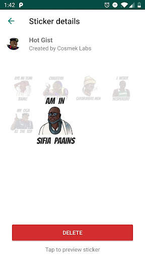 Hot Gist Stickers - Naija WAStickerApps screenshot 7
