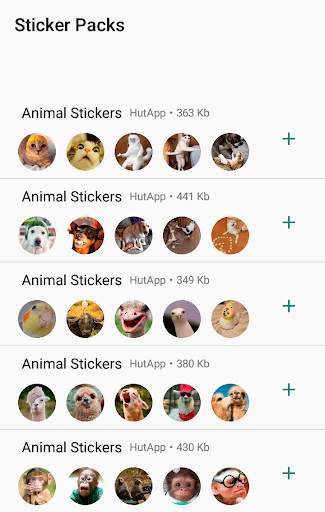 Animal Stickers for WhatsApp screenshot 1