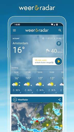 Weer & Radar - regenradar screenshot 6