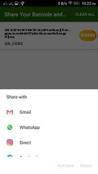 Share Your Barcode and ScanBarcode screenshot 3