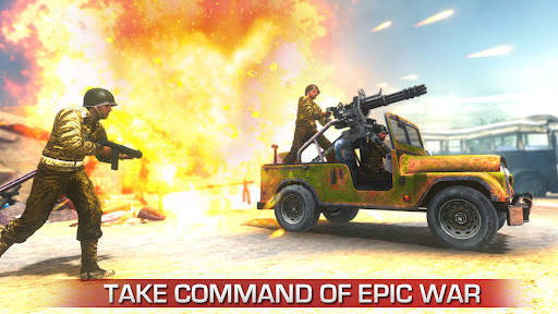 WW2 Gun Strike: World War 2021- Shooting Simulator screenshot 1