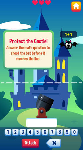 Math vs Bat Game Maths Learning Game screenshot 8