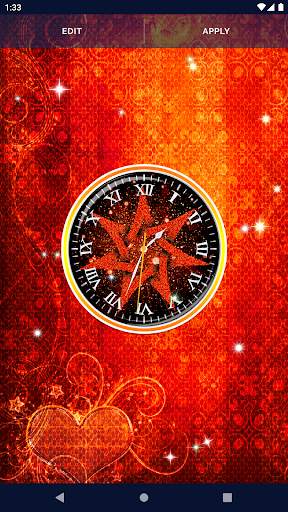 Live Wallpaper HD Clock screenshot 4