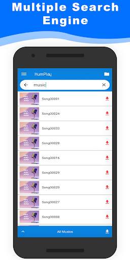 Music Downloader - HUMPLAY - Free Music Downloader screenshot 1