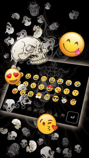 Live Devil Death Skull Keyboard screenshot 3