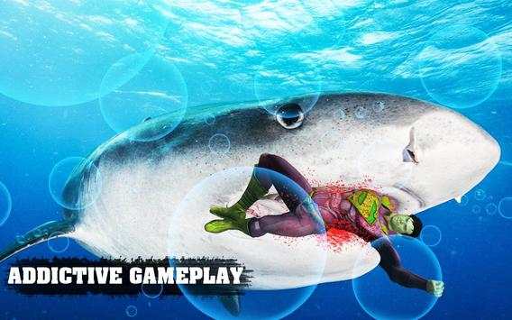 Superhero VS Shark Attack Game screenshot 2