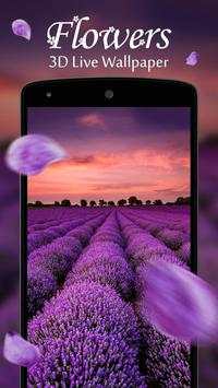 Flowers 3D Live Wallpaper screenshot 1