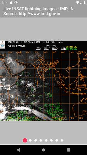 Live all India satellite weather status. screenshot 1