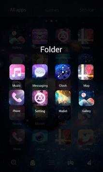 Universe 3D Go Launcher Theme screenshot 4