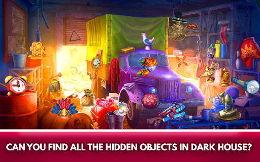 Hidden Object Games 200 Levels : Dark House screenshot 3