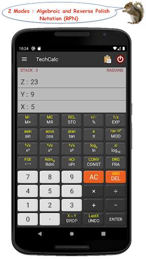 TechCalc Scientific Calculator screenshot 2