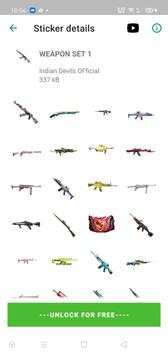 FREEFIRE STICKERS  BY IDO screenshot 6