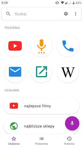 Szukanie głosowe - Szybkie wyszukiwanie i asystent screenshot 1
