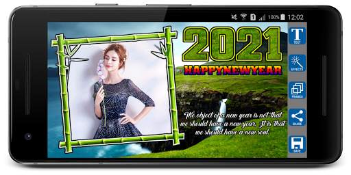2021 NewYear Photo Editor screenshot 3