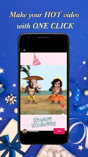 Add Face to Video, Funny Face Changer Video screenshot 1