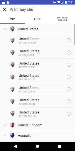 VPN Một lần nhấp chuột screenshot 3