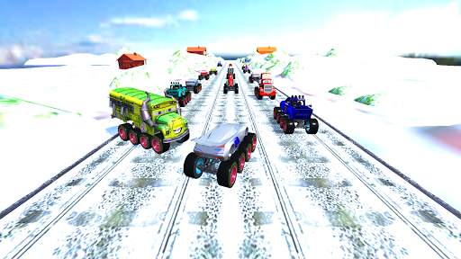 Monster Truck Racing McQueen Traffic Racer Friends screenshot 8