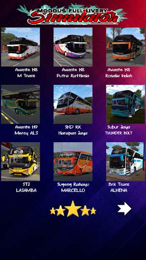 Mod Bus Full Livery Simulator screenshot 3
