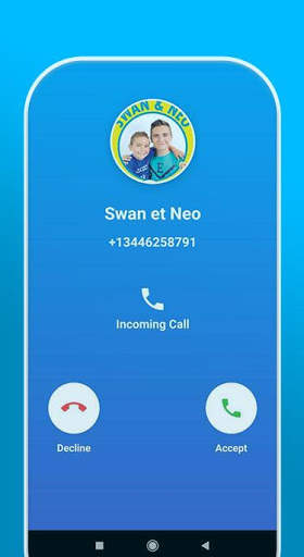 Swan et Neo Appelle-moi! Fake Video Call screenshot 3
