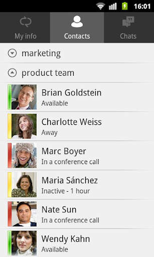 Lync 2010 screenshot 2