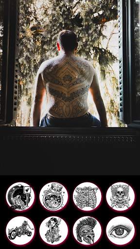 Tattoo my photo: tattoos for men- 3D tattoo design screenshot 15