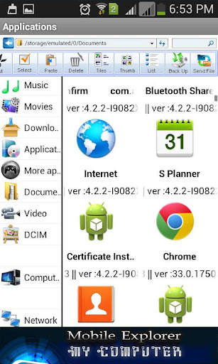 My Computer Mobile Explorer screenshot 6