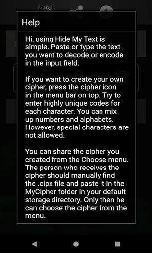 Hide My Text: Secret Private Text Messages screenshot 3