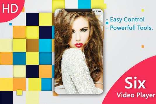 Six Video Player: HD Six Video Player 2019 screenshot 1