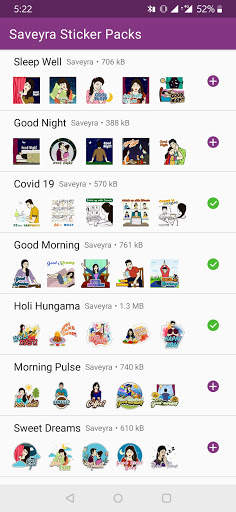 Saveyra Stickers screenshot 3