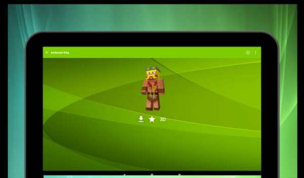 Le pelli di Clash of Clans per Minecraft PE 3D screenshot 14