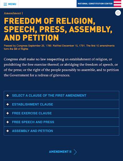 Interactive Constitution screenshot 5
