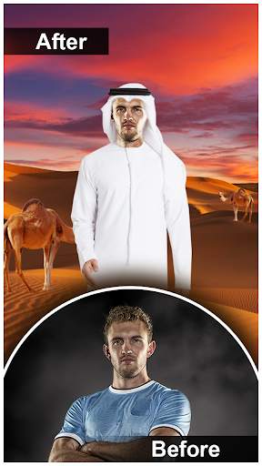 Arab Man Photo Editor : Suit, Hair, Moustache screenshot 11