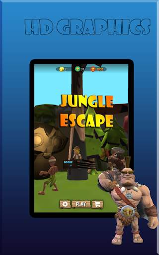 JUNGLE ESCAPE - JUNGLE RUN screenshot 1