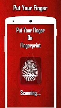 Blood Group Test Prank with Finger screenshot 3